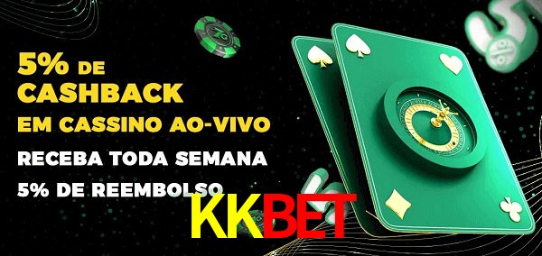 Promoções do cassino ao Vivo KKbet
